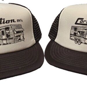 2 Trucker RV Motorhome Citation & Corsair RV Otto Automotive Snapback Hats Caps